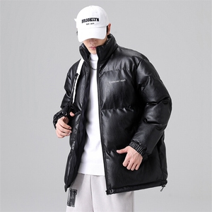 特批70 新款港风中性印花皮棉衣外套保暖御寒皮棉服PY8933-P70图片