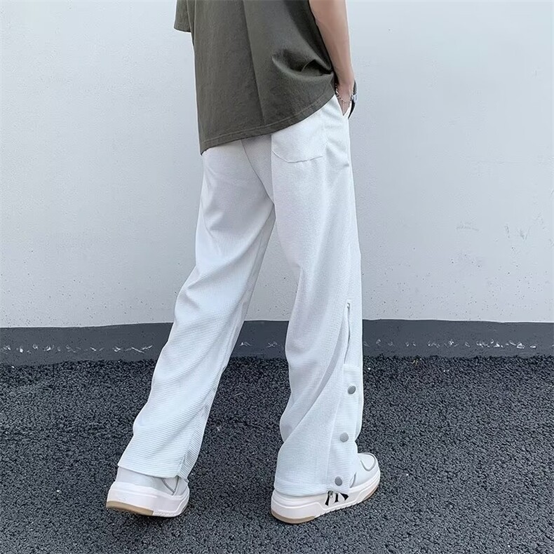 宽松休闲裤男潮流垂感运动裤休闲阔腿裤M259-P32,男装休闲裤,星座1109-3