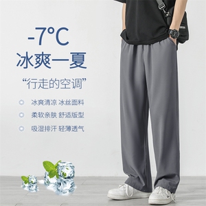 2022百搭潮流春款直筒宽松休闲裤卫裤运动裤  2028-特批22图片