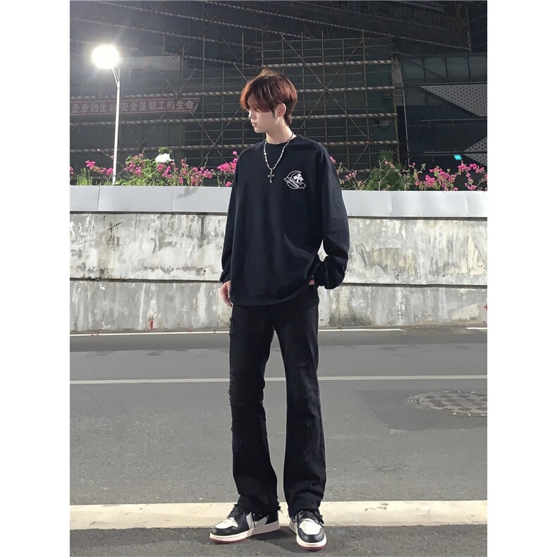 新设计款牛仔裤A061-YJ6906-P65控88-85%棉8.5%聚酯纤维6.5%粘纤，男装牛仔裤，电商A061-1