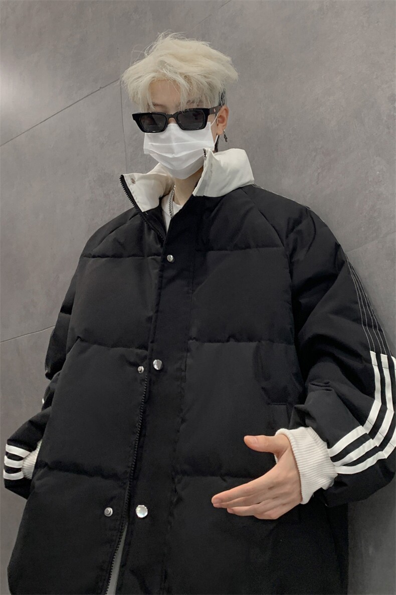 ！2025秋冬男士立领棉衣撞色潮牌棉服MY200特P75,男装棉衣,电商B220
