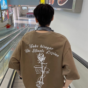 量大优 供视频 220克美式短袖t恤T2278得物直播有280克品质图片