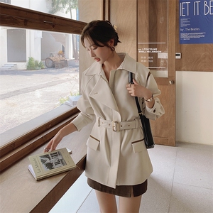 【现货主推】2024高级感炸街设计白色风衣2C372-1807-P145控198图片