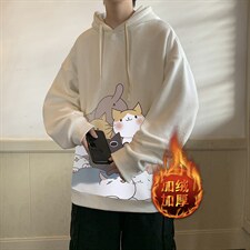 米白色加绒款