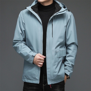 秋冬连帽男加绒可脱卸内胆冲锋衣（加店铺代发）BSN2251-P170图片
