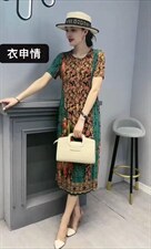 缎面三宅压褶魔术裙，跑量款，其它，理想花缘