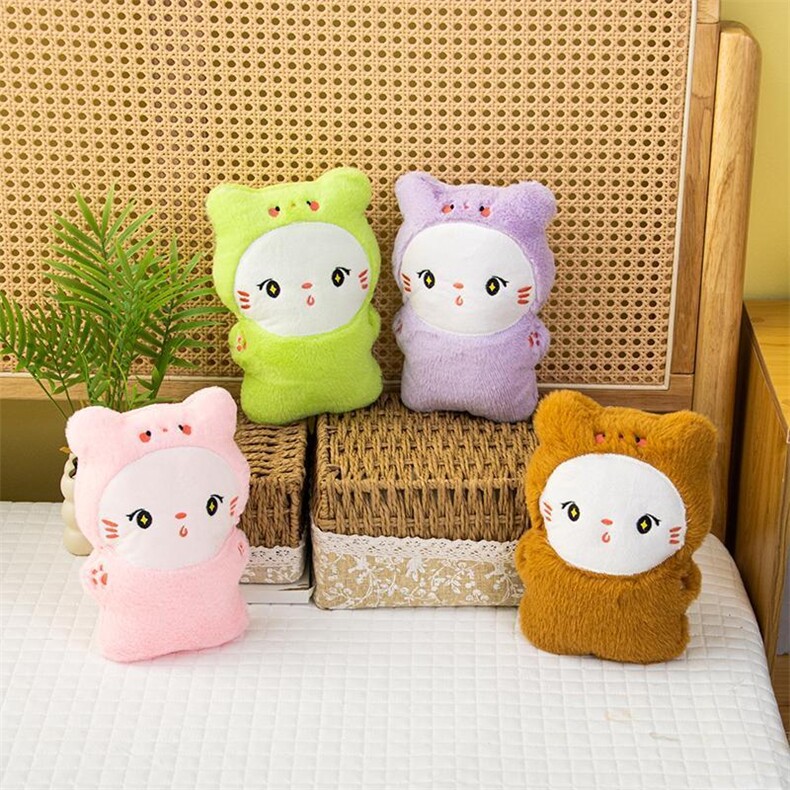 可爱小猫猫组合毛绒玩具娃娃机精品公仔玩偶颜色随机毛绒，童话毛绒