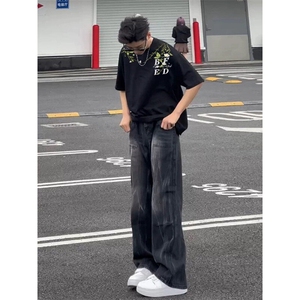 XZ809A/BBBT28/P20/控38 重磅印花美式复古圆领T恤图片
