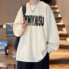 抖音得物供货量大从优可提供视频美式长袖T恤CT862特P25，男装T恤，电商A486-1