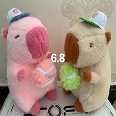 棒球水豚,乐酷毛绒玩具 棒球水豚,乐酷毛绒玩具