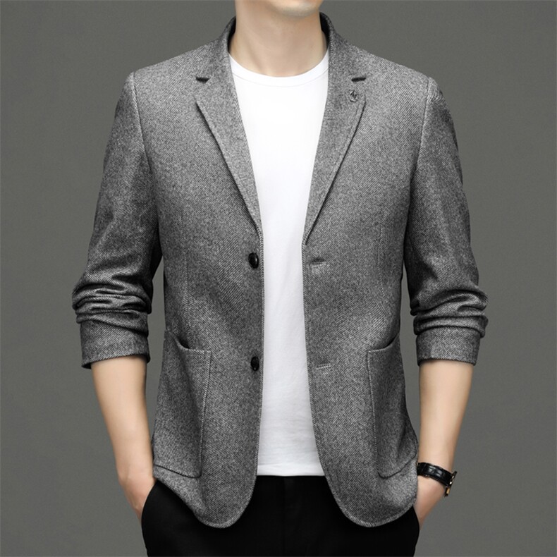 BF22608钱塘2020-2中青年爸爸说秋季薄款休闲简约西服外套P122,男装西服,钱塘207-2