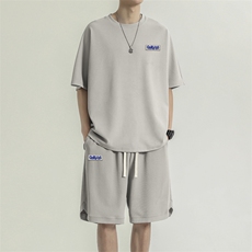 男夏季薄款速干运动篮球服套装夏天男士休闲短裤TZ18-特批-70，男装休闲套装，星座718