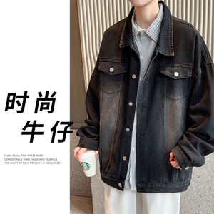2025秋季新款牛仔夹克美式高街潮牌新款男女同款宽松百搭休闲外套图片