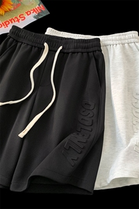 量大优 供视频 菠萝格立体钢印休闲短裤男M-5X DK16-特P25图片