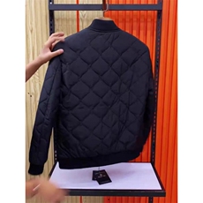 (网图)棒球领棉服菱形格薄棉百搭薄款棉衣棉外套313B-JK9858-P110，男装棉衣，星座313B