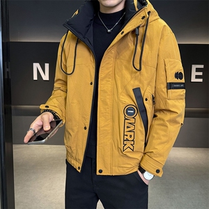 标冲锋衣羽绒服男2025冬季新款重工鸭绒外套B240-YR9816-P235图片