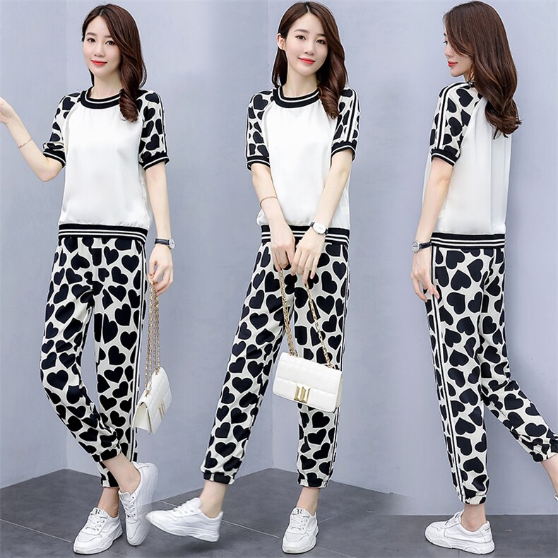 套装/套裙通勤两件套休闲时尚气质百搭宽松优雅，女装套装/套裙，依如秀(原杭风阁)