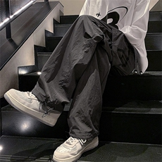 24春款纳米皱工装裤休闲裤束脚裤男KP202P55，男装休闲裤，星座1204-3