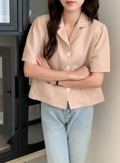 【现货】韩系泡泡袖小衫，其它，DAP