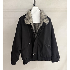 原创高级感贵气座山雕毛领夹克棉服冬季男女款上衣外套201-2A766，男装夹克，星座201-2