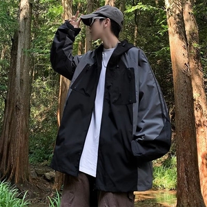 机能防水冲锋衣夹克男款宽松痞帅山系户外登山服运动外套 JK9905图片