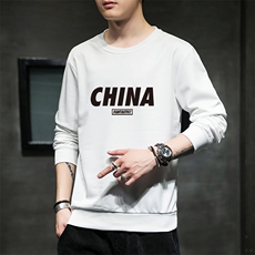 现货主推2025秋冬新款大码男士CHINA印花休闲卫衣F918-P15，男装卫衣，星座1816-2（原1210–2）