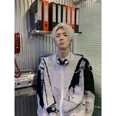 【有货】cleanfit撞色毛衣男高级痞帅开衫针织衫B06LL-特P68，男装针织衫/毛衣，星座1007（原301D）