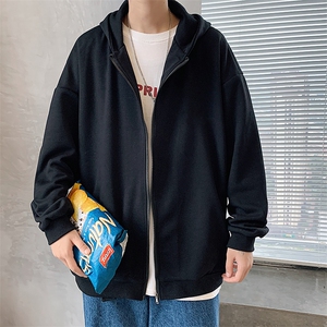 KS21161-P38 加绒-P43 连帽开衫卫衣男运动外套大码班服图片