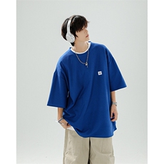 8XL-M重磅！特大码T潮牌上衣男中性华夫格短袖T恤DX304P25控39，男装T恤，电商D206-1