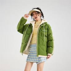 冬季假两件棉服男女同款加厚保暖棉衣棉袄外套M082-特价P63，男装棉衣，电商A007