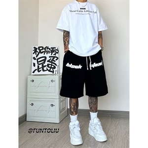 【有货】DK2612-特P35篮球运动短裤男女夏季潮牌宽松重磅五分裤子图片