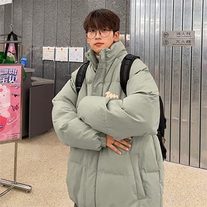 现货 抖音得物可供视频 冬季三防加厚羽绒棉衣外套面包棉服 81157图片