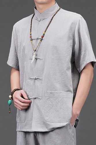 BETZ2202钱塘2020-2风唐装中老年男装中老年套装P110，男装中老年男装，钱塘207-2