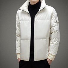 BAMJ-8937钱塘2020-2中年男士冬季厚款立领百搭冬季羽绒服P170，男装羽绒服，钱塘207-2