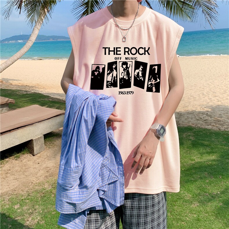 量大图低自动【有货】纯棉背心HD019-1-BX25109-P20，男装背心/马甲，电商019-1