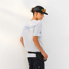 C316HXD16P38春夏新款短袖T恤刺绣字母个性tee潮，男装T恤，电商C316