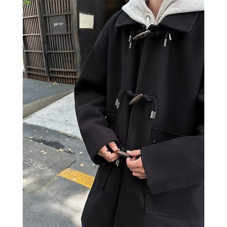 F539P78秋冬风衣男装外套中长款，男装风衣，星座512-6