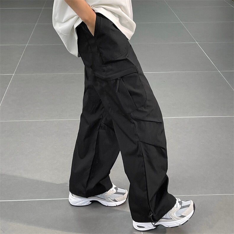 户外机能冲锋裤男款夏季美式宽松多口袋潮牌工装裤XA1573-P47,男装工装外套,星座208-5