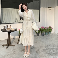 现货-新款杏色两件套裙203-8890-P175-K248，女装套装/套裙，浙宝203