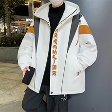 加绒加厚夹克男时尚潮流加厚棉衣男外套MY1685-P73，男装夹克，星座310B-3