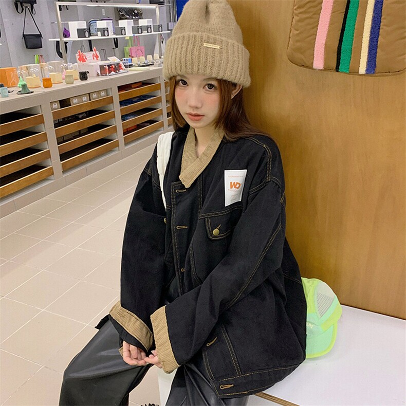 赫本风复古牛仔连衣裙春季韩版收腰显瘦今年流行衬衫裙NZ038-100,男装衬衫,星座911-3