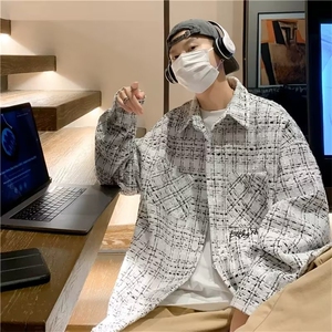 潮小香风外套男秋季新款轻熟高级感工装上衣潮开衫夹克图片