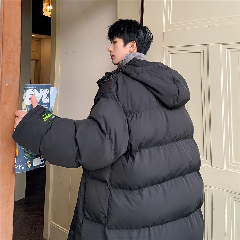 1港风酒店中长款横条连帽棉衣大码M-5XL棉衣外套男8719P135控188,男装棉衣,星座226-2