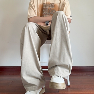 夏季新款休闲裤男宽松冰丝裤直筒拖地裤速干裤 CK3513-P35 控58图片