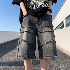 2023年夏季美式高街新款牛仔短裤五分裤货号DK65P55控价78，男装牛仔裤，电商A063