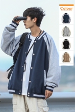 秋季新款男百搭CITYBOY风针织外套WT3409-P55控78，男装夹克，星座717