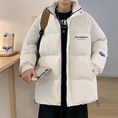 秋冬新款男百搭港风设计感棉衣M068B-P90控148，男装棉衣，星座717
