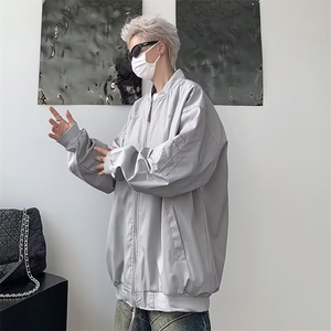 棒球服男款2025年潮流美式新款情侣外套春秋款高级感男士休闲夹克图片