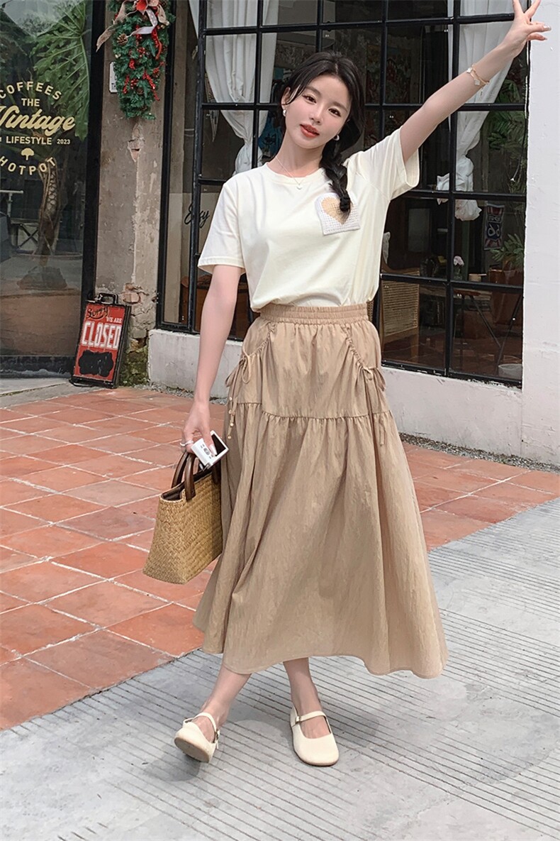 现货【新品首-发】夏季韩系简约甜美爱心套装212-1803-P125-K180,女装套装/套裙,浙宝285（原212）