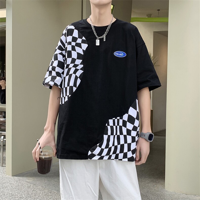 男圆领T恤宽松短袖DT01P31,男装T恤,星座1116-2